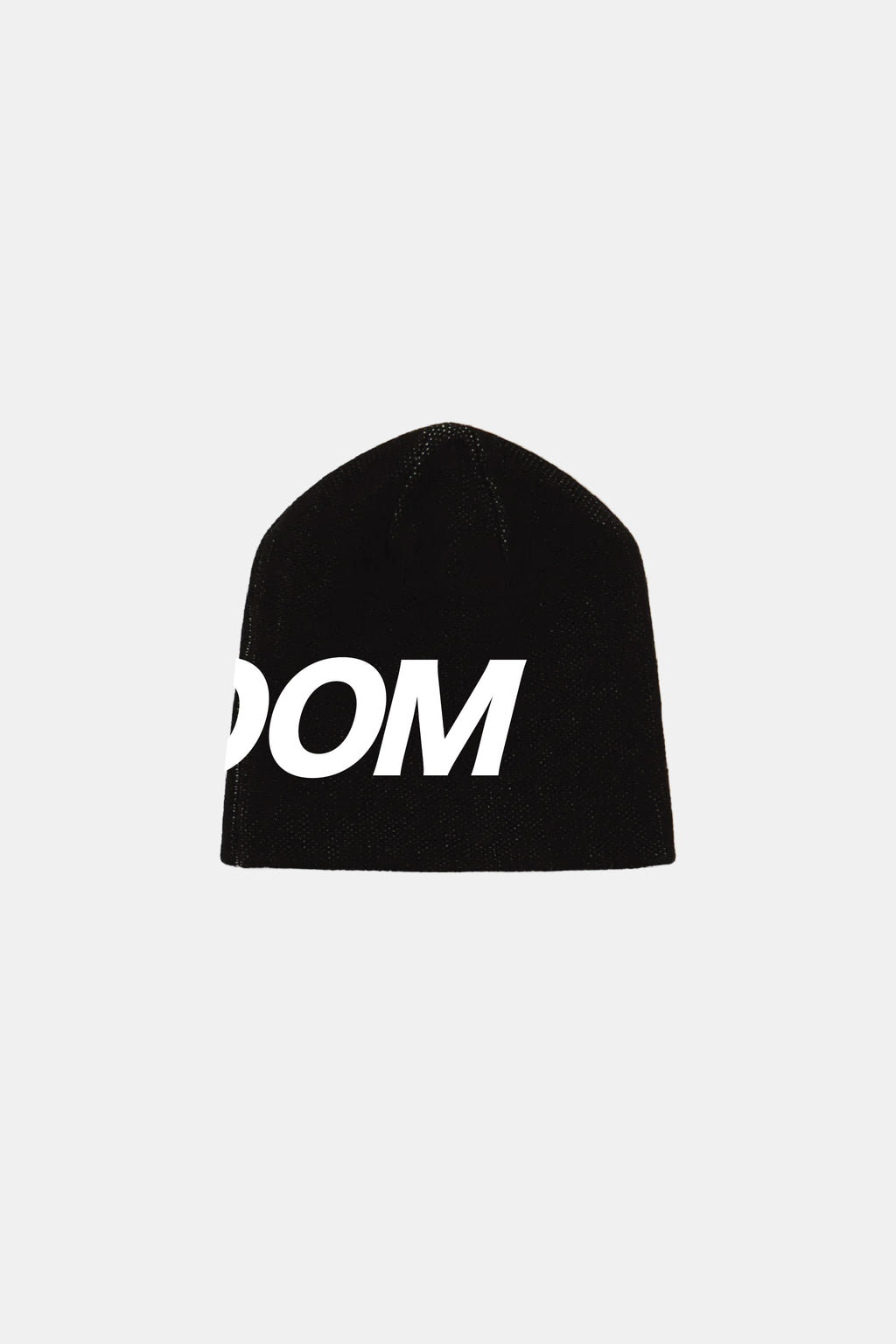 BLOOM BLACK BEANIE
