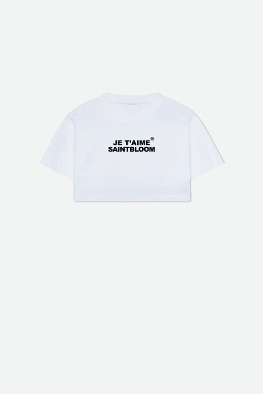 Je t'aime Crop Top